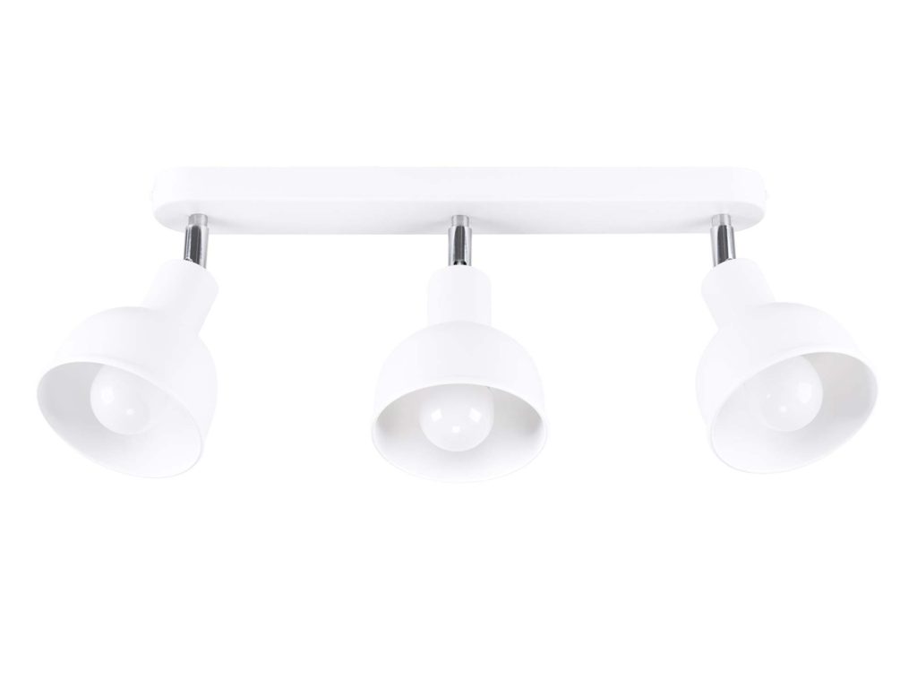 Plafon ELVO 3 biały designerski