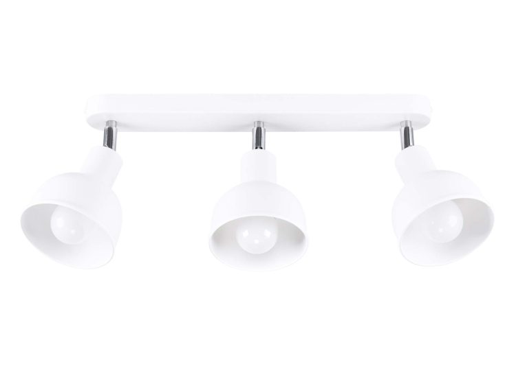 Plafon ELVO 3 biały designerski