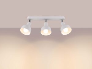 miniaturka Plafon ELVO 3 biały designerski