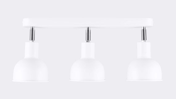 miniaturka Plafon ELVO 3 biały designerski