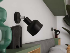 miniaturka Kinkiet ELVO czarny loftowy