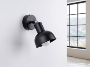 miniaturka Kinkiet ELVO czarny loftowy