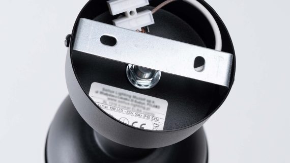 miniaturka Kinkiet ELVO czarny loftowy