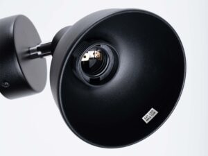 miniaturka Kinkiet ELVO czarny loftowy