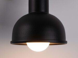 miniaturka Kinkiet ELVO czarny loftowy