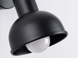 miniaturka Kinkiet ELVO czarny loftowy