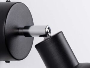 miniaturka Kinkiet ELVO czarny loftowy