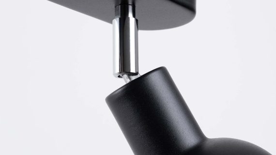 miniaturka Plafon ELVO 2 czarny nowoczesny