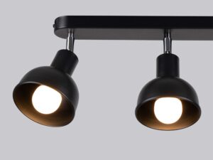 miniaturka Plafon ELVO 3 czarny designerski