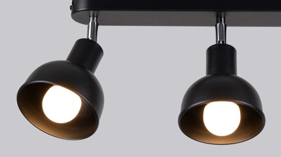 miniaturka Plafon ELVO 3 czarny designerski