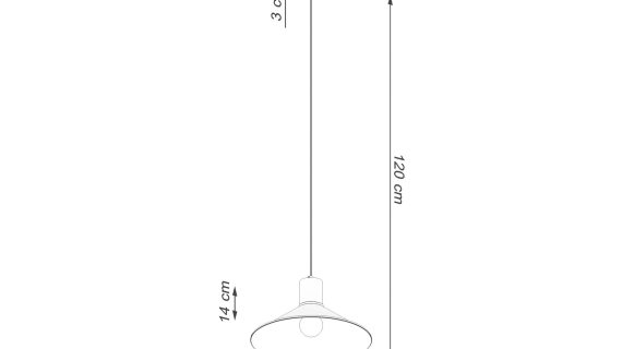 miniaturka Lampa wisząca JUNA biała nowoczesna