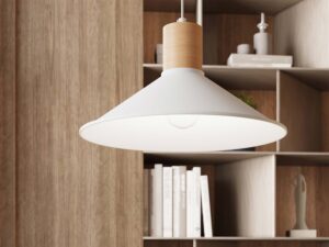 miniaturka Lampa wisząca JUNA biała nowoczesna