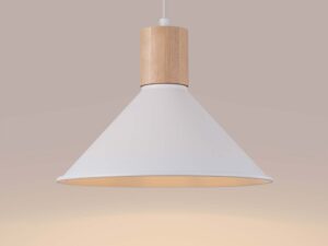 miniaturka Lampa wisząca JUNA biała nowoczesna