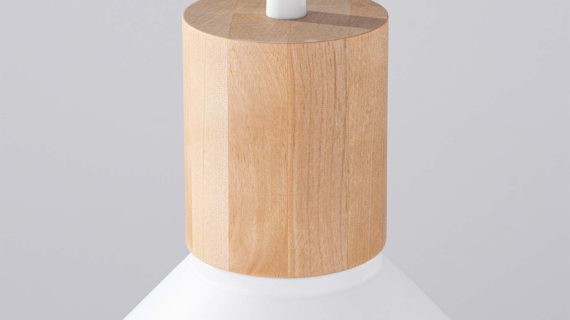 miniaturka Lampa wisząca JUNA biała nowoczesna