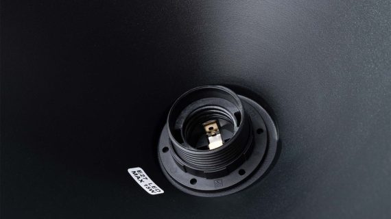 miniaturka Lampa wisząca JUNA czarna loftowa