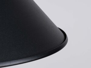 miniaturka Lampa wisząca JUNA czarna loftowa