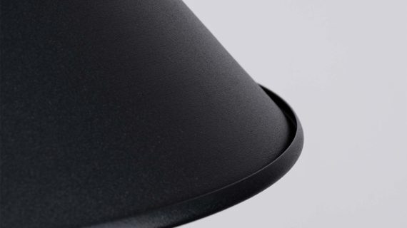 miniaturka Lampa wisząca JUNA czarna loftowa