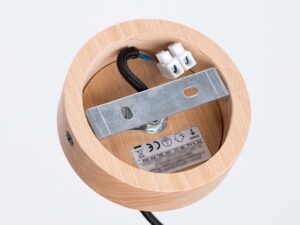 miniaturka Lampa wisząca JUNA czarna loftowa