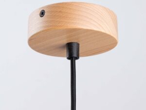 miniaturka Lampa wisząca JUNA czarna loftowa