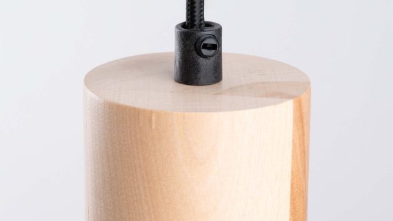 miniaturka Lampa wisząca JUNA czarna loftowa