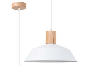 miniaturka Lampa wisząca FIORA biała elegancka