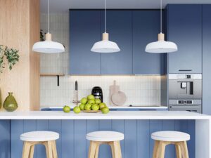 miniaturka Lampa wisząca FIORA biała elegancka