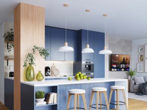 miniaturka Lampa wisząca FIORA biała elegancka