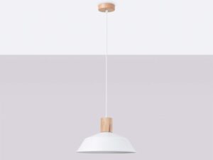 miniaturka Lampa wisząca FIORA biała elegancka