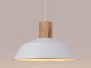 miniaturka Lampa wisząca FIORA biała elegancka