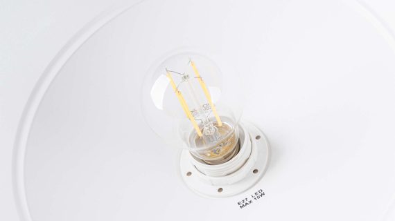 miniaturka Lampa wisząca FIORA biała elegancka