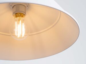 miniaturka Lampa wisząca FIORA biała elegancka