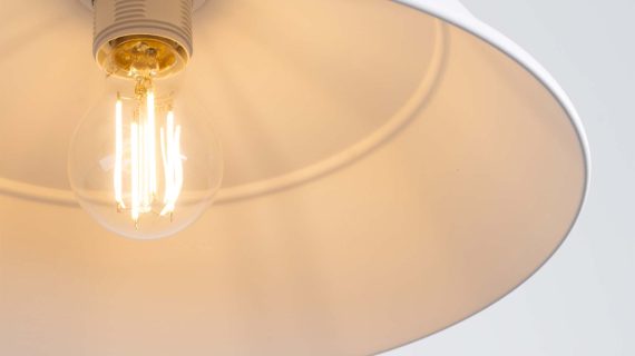 miniaturka Lampa wisząca FIORA biała elegancka