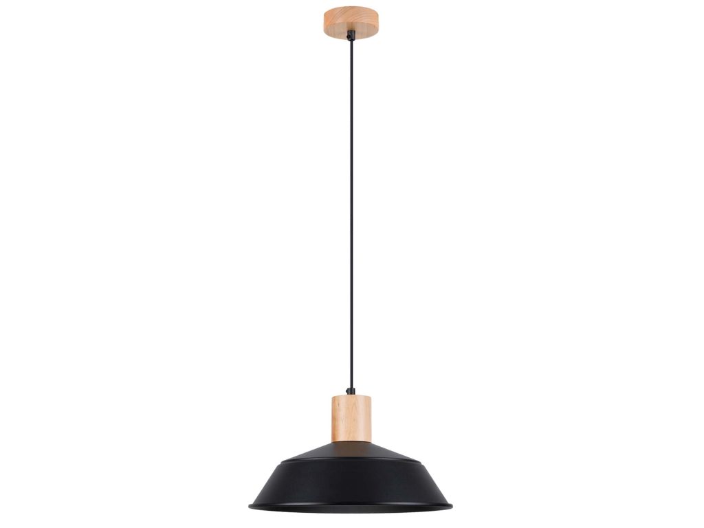 Lampa wisząca FIORA czarna designerska