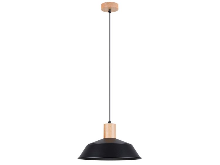 Lampa wisząca FIORA czarna designerska