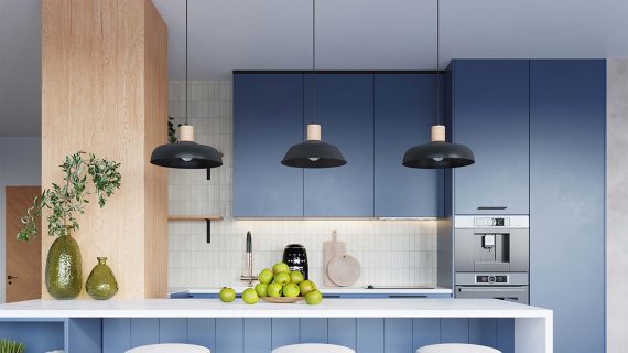 miniaturka Lampa wisząca FIORA czarna designerska