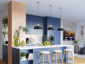 miniaturka Lampa wisząca FIORA czarna designerska