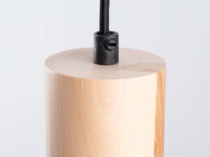 miniaturka Lampa wisząca FIORA czarna designerska