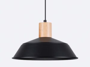 miniaturka Lampa wisząca FIORA czarna designerska