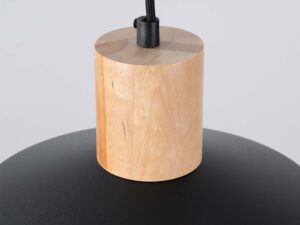 miniaturka Lampa wisząca FIORA czarna designerska