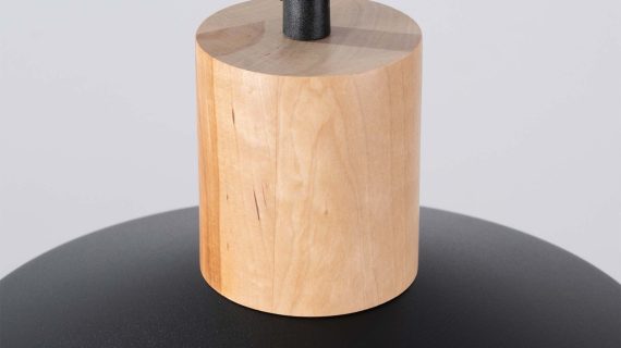 miniaturka Lampa wisząca FIORA czarna designerska