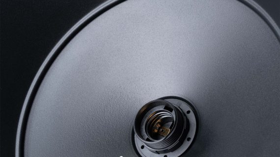 miniaturka Lampa wisząca FIORA czarna designerska