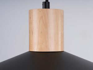 miniaturka Lampa wisząca FIORA czarna designerska