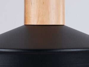 miniaturka Lampa wisząca FIORA czarna designerska