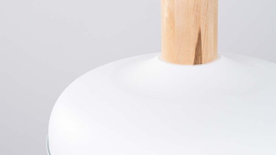 miniaturka Lampa wisząca INTEO biała minimalistyczna