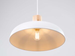 miniaturka Lampa wisząca INTEO biała minimalistyczna