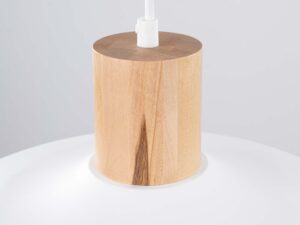 miniaturka Lampa wisząca INTEO biała minimalistyczna