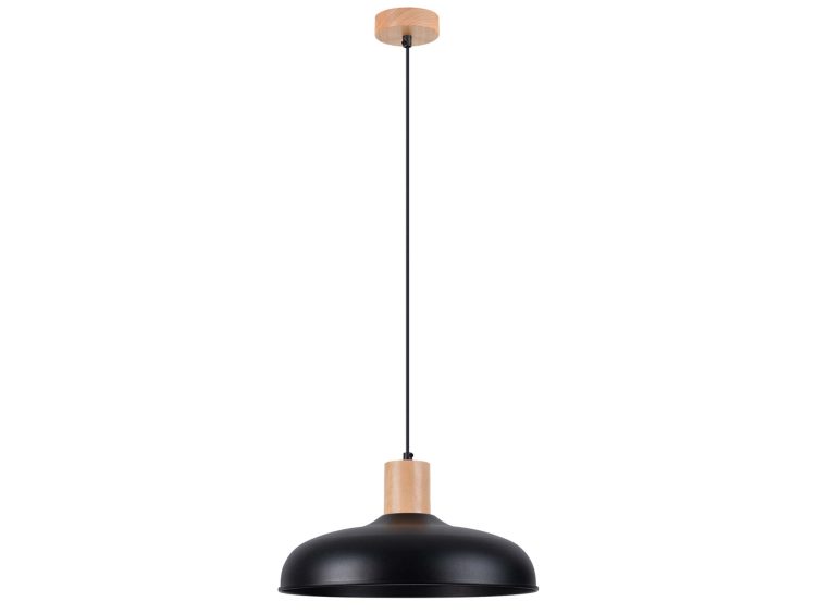 Lampa wisząca INTEO czarna nowoczesna