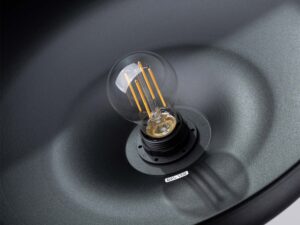 miniaturka Lampa wisząca INTEO czarna nowoczesna