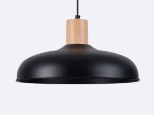 miniaturka Lampa wisząca INTEO czarna nowoczesna