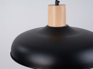 miniaturka Lampa wisząca INTEO czarna nowoczesna